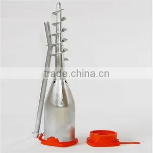 Hot Sale! Manufacturer Sell Big Galvanzied Spiral Ground Screw Pile thumbnail-3