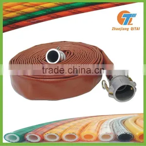 6 Inch Small Diameter Irrigation Plastic PVC Pipe Lay Flat Hose thumbnail-1