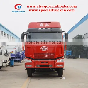 31 Ton FAW Heavy Duty Flatbed Transfer Truck thumbnail-3