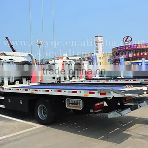 Dongfeng New RHD 4Ton Flatbed Tow Truck for Sale thumbnail-5
