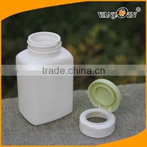 150cc Rectangular HDPE Pharmacy Containers With Easy Open Lid thumbnail-1