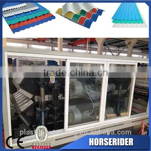 2015 Most Popular Plastic Roof Tile Sheet Plate Making Machine Factory thumbnail-1
