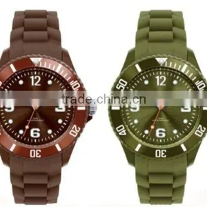 Unisex Silicone Sports Watch With Japan Movement thumbnail-1