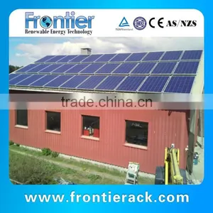 Home Use 5 kw Corrugated Tile Roof Solar Mounting System thumbnail-1