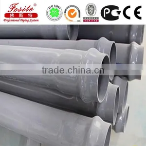 Plastic Pressure Piping 110mm PVC Pipe For Drinking Water Supply thumbnail-2