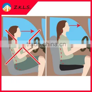 Sloping Seat Mate Memeory Foam Coccyx Car Seat Cushion as Seen on TV thumbnail-2