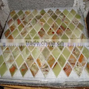 Handemade Good Price GREEN ONYX MOSAIC TILES COLLECTIONS thumbnail-2