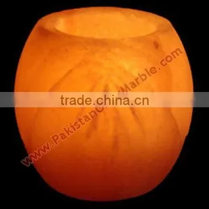 Pakistan Supplier CRAFTED SALT CANDLE HOLDERS thumbnail-3