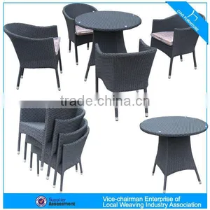 8014+CF687 Outdoor PE Synthetic Rattan Furniture 4 Seated Garden Sets thumbnail-1