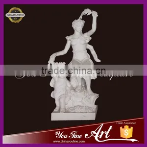 Marble Woman and Boy Statue Outdoor thumbnail-1