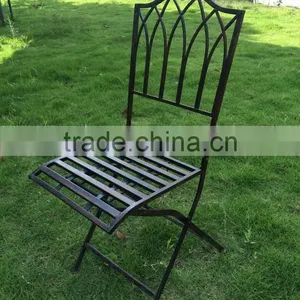 Good Quality Black Flexible Folding Easy Chair thumbnail-1