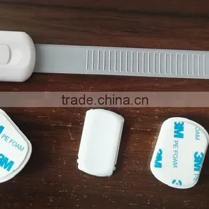J162-2 Hot Sale High Quality Kids Safty Adjustable Drawer Latch Door Baby Lock Baay Protection Accessories thumbnail-4