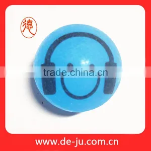 Small Earphone Listener Printing Bouncing Rubber Band Ball thumbnail-1