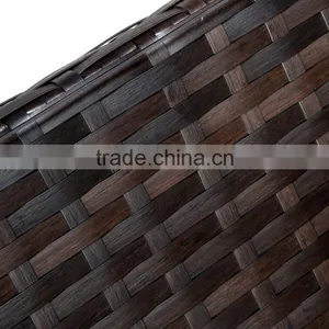 2017 Trade Assurance Most Popular Outdoor Simple Design Alum Frame pe Brown Rattan Dining Table Set Furniture thumbnail-2