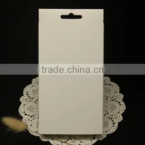 White Paper Box Packaging for Phone Case ,Custom Kraft Paper Packaging Box thumbnail-2