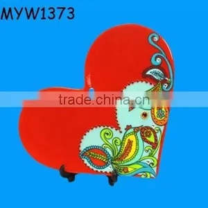 Necklace Ring Holder Ring Catcher Heart Shaped Ceramic Favor Wedding Cute Ring Holder thumbnail-1
