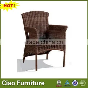 Wicker Bistro Chair Antiquited Rattan Hotel Chair thumbnail-1