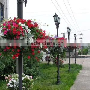 SOL Hydroponics Lamp Post Planter Grow Pots Stackable Flower Lamp Post thumbnail-6