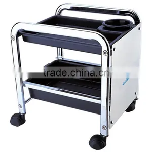 Pedicure Wood Trolley Carts With Wheels Used Nail Salon Equipment TKN-204 thumbnail-1