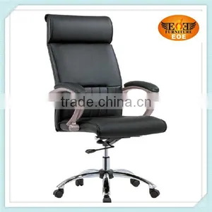 Aluminum Star Base Leg Swivel Glider Office Chairs thumbnail-1
