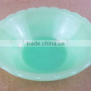Colored Glass Bowl Green Color Bowl thumbnail-3