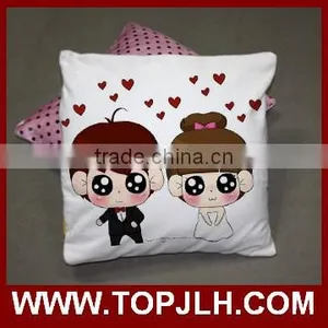 Hot Sale Custom Printed Plain Cotton Pillow Covers thumbnail-2