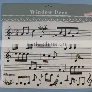Music Score Window Stickers for Room Decoration thumbnail-1