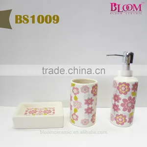 Ceramic Cheap Bathroom Accessories Sets thumbnail-1