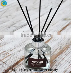 Empty Round Glass Fragrance Diffuser Bottles thumbnail-1
