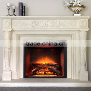 New Design Modern Simple Marble Fireplace thumbnail-3
