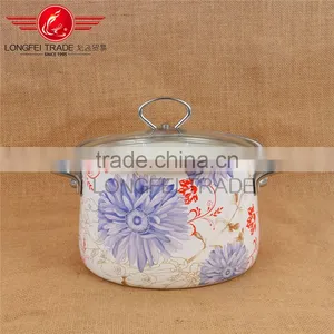 Good Price Colorful Enamel Set Enamelware Excellent Houseware Saucepot / Stewpot thumbnail-3