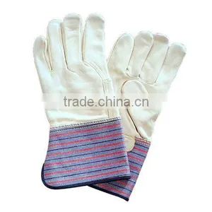 Cow Grain Leather Safety Gloves thumbnail-1