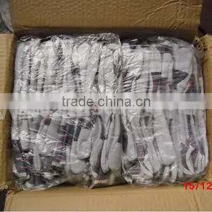 Safety Cow Split Leather Work Gloves With Double Palm And Reinforced thumbnail-2