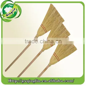 Straw Corn Sorghum Broom thumbnail-2