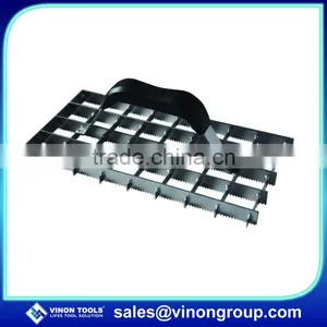 Aluminium Rabot Trowel, Angle Plane, Plaster Plane Rabot, Grid Rabot for Gypsum With Plastic Handle. thumbnail-1