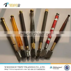 Tungsten Carbide Oil Filled Wooden Handle Glass Cutter,glass Cutting Tools thumbnail-1