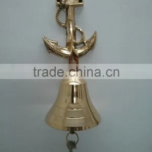 Brass Anchor Bell thumbnail-1
