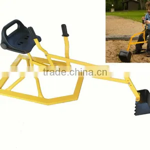 Yellow Steel Children Digger thumbnail-2