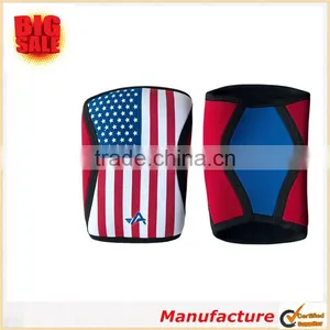 2017 Latest Design! 7mm Neoprene Knee Sleeve Sports Support thumbnail-3