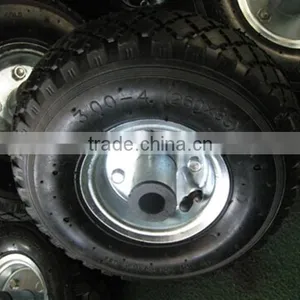 3.00-4 Pneumatic Wheel Hand Trolley Hand Truck Wheel thumbnail-1
