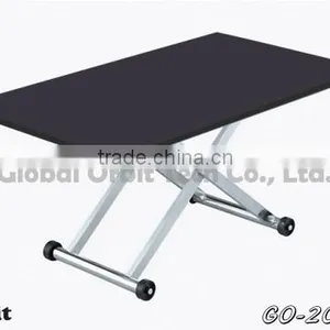 Modern Designs Metal Center Table, Stainless Steel Folding Dining Table thumbnail-1
