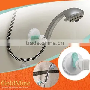 Hand Held Shower Grip Portable Shower Holder Showerhead Holder HAND HELD SHOWER GRIP Suction Shower Arm Grip/hose Holder thumbnail-1