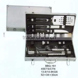 20 Pcs Barbecue Tools Set IN Aluminum Box Factory in Yangjiang thumbnail-1