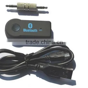 Cheap 3.5mm Built in Lithium Battery Jack Stereo HiFi Wireless Bluetooth Audio Transmitter Receiver thumbnail-1