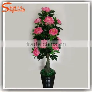 Chinese Factory Direct All Kinds of Wedding Flower Bonsai Tree Artificial Flower Plants thumbnail-1