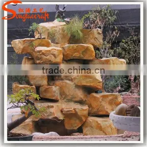 Garden Decoration Artificial Landscaping Slate Fake Rock Garden Fountains thumbnail-3