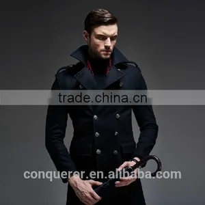 Fashion Wool Winter Men Overcoat BCL014 thumbnail-2