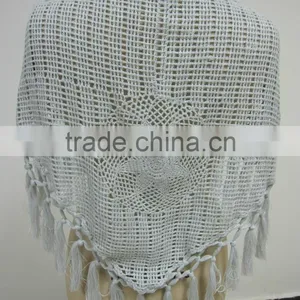 S9995 Lace Crochet Scarf for Women thumbnail-1