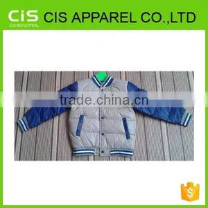 Children Baseball Bomber Down Jacket for Boy thumbnail-2