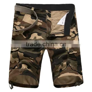 2017 New Model Summer Wholesale China Cheap Price Middle Waist Camo Shorts thumbnail-1